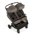 Nuna TRVL DUBL Stroller in Granite