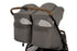 Nuna TRVL DUBL Stroller in Granite