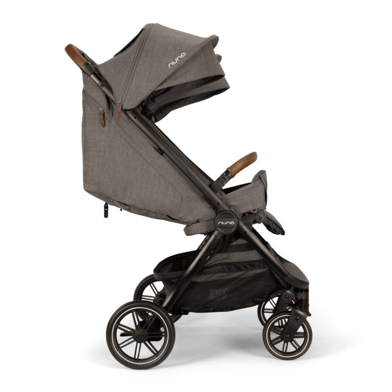 Nuna TRVL DUBL Stroller in Granite