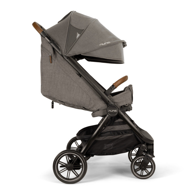 Nuna TRVL DUBL Stroller in Granite