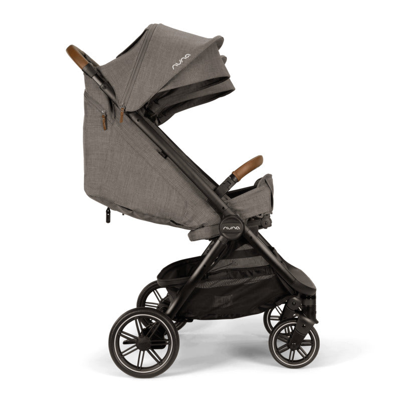 Nuna TRVL DUBL Stroller in Granite