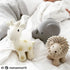 Tikiri Toys Lion Organic Natural Rubber Rattle, Teether & Bath Toy