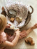 Tikiri Toys Lion Organic Natural Rubber Rattle, Teether & Bath Toy