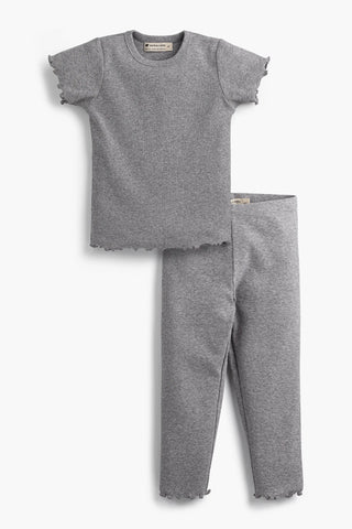 Bundle Item - Ribbed Leggings_Heather Grey