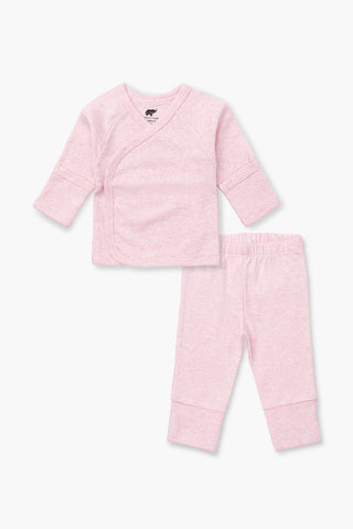 Bundle Item - Hello Baby Top_Light Pink Heather