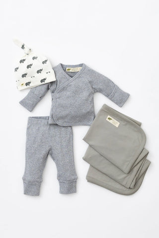 Hospital Cuddle Box™_Grey Elephant on Grey