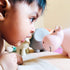 Tikiri Toys Hippo Organic Natural Rubber Rattle, Teether & Bath Toy