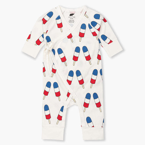 SALE - Kimono Tie One-Piece_Ice Pops