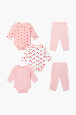 Bundle Item - 2-Pack Hello Baby Pants_Light Pink