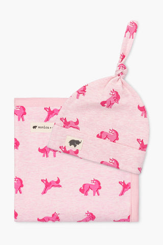 Bundle Item - Coming Home Blanket_Pink Unicorns