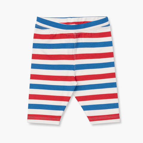 SALE - Capri Legging_Red White + Cute