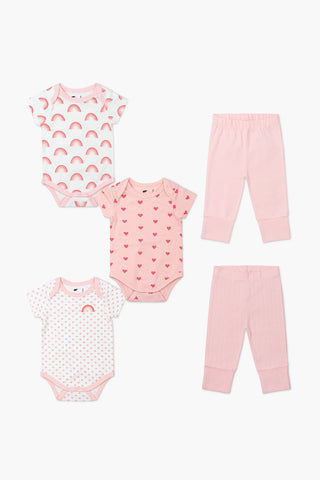 Bundle Item - 2-Pack Hello Baby Pants_Light Pink