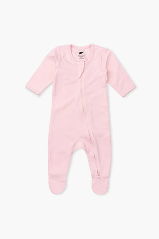 Zipper One-Piece_Pink